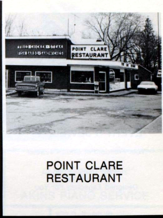 Point Clare Drive-In - 1973 Clare High Yearbook